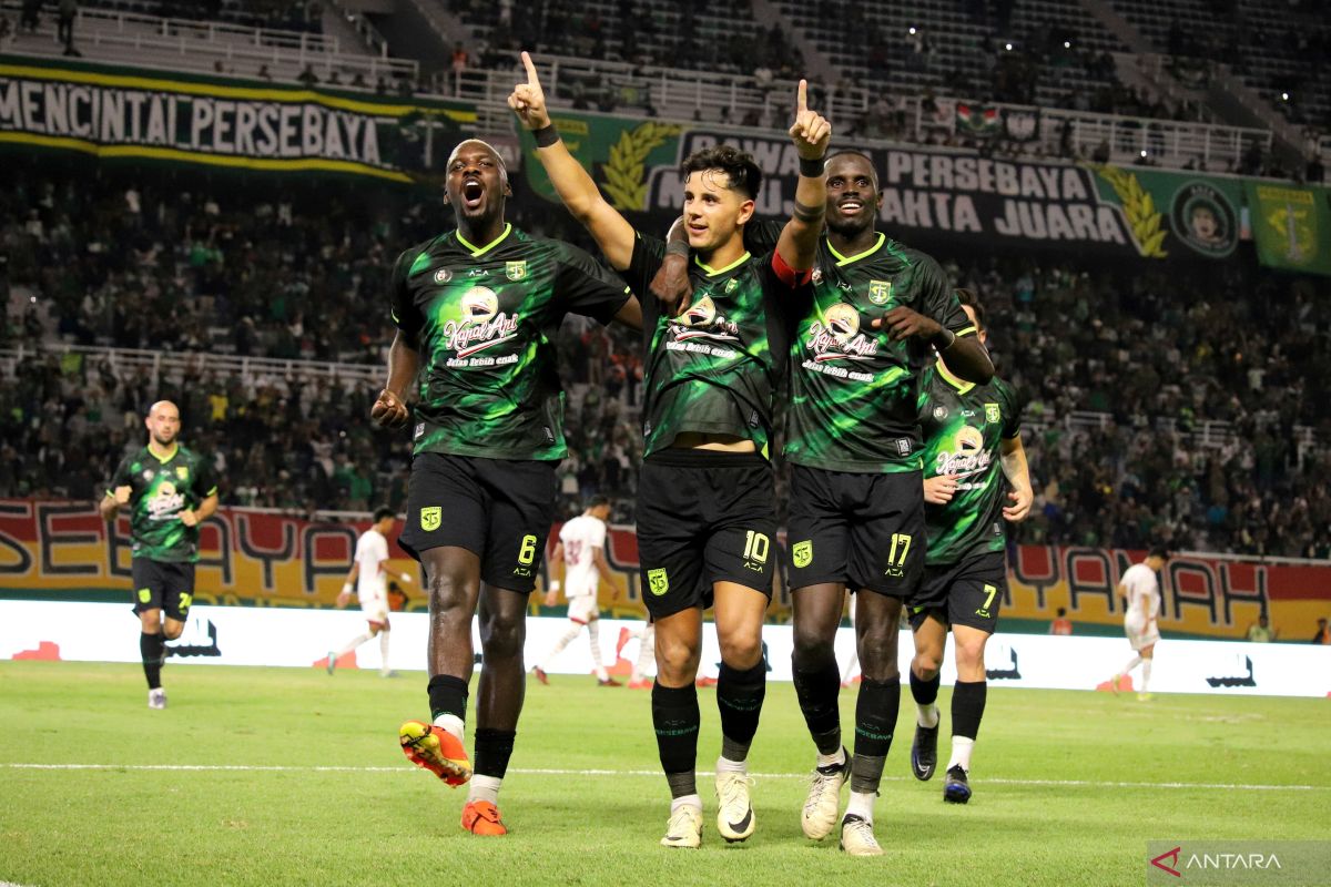 persebaya sebagai pembanding rekor unbeaten persib