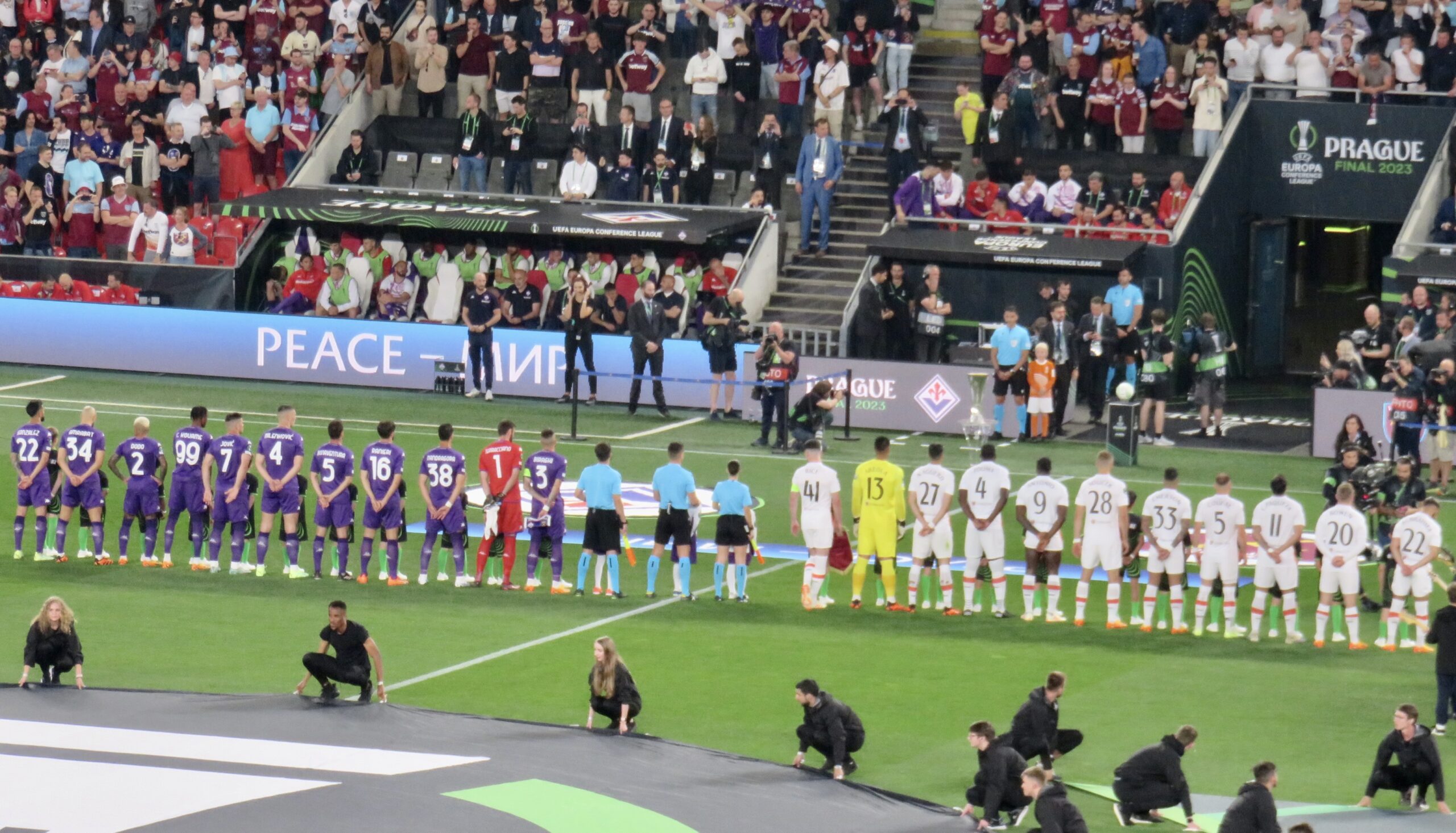 Line-up final UEFA Conference League 2023 antara Fiorentina vs West Ham