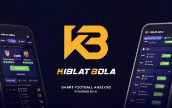 Ilustrasi artikel situs prediksi bola berbasis data pertandingan
