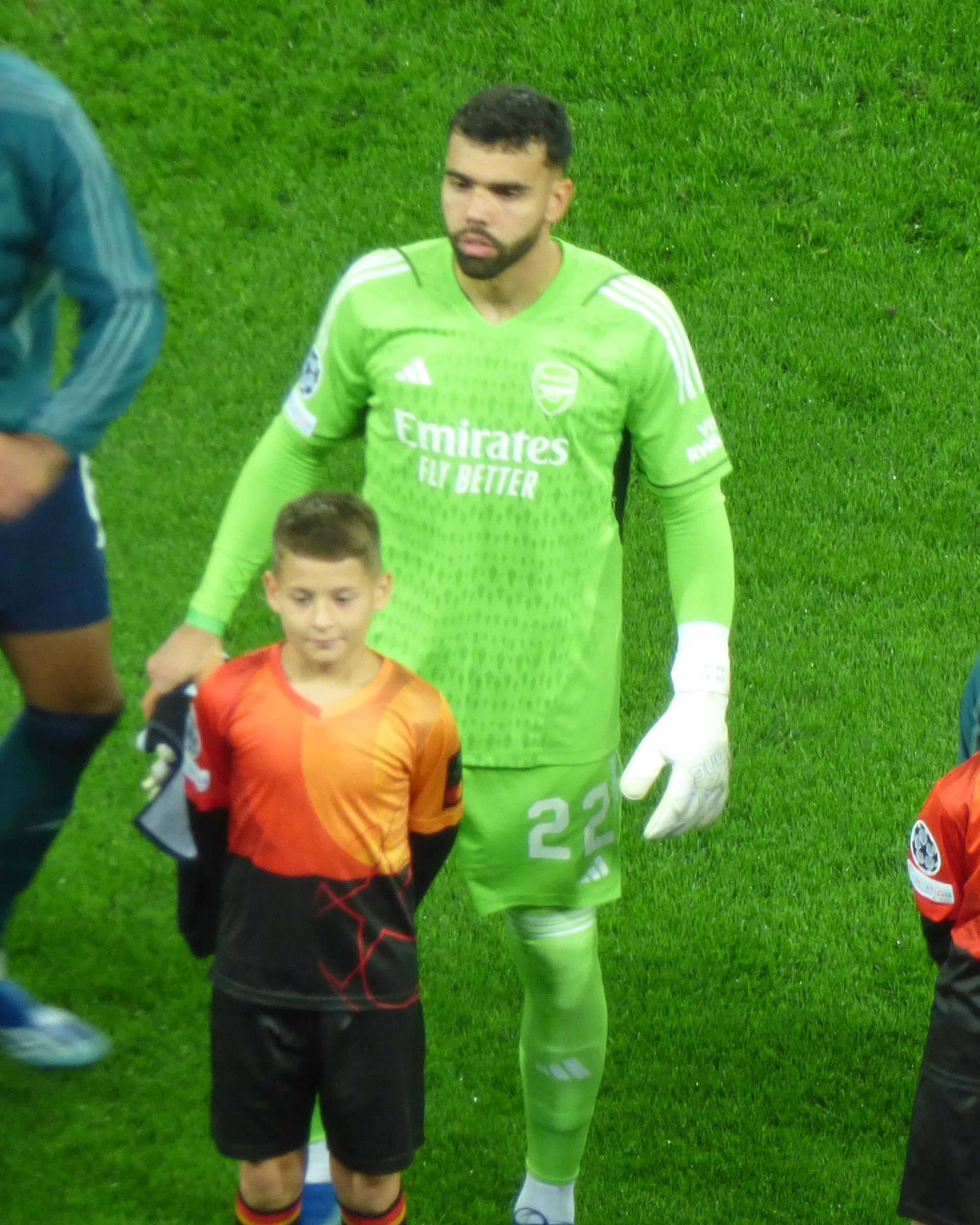 David Raya kiper Arsenal, sosok kunci saat menghadapi Sporting CP di Liga Champions