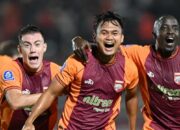 Hasil Liga 1 BRI Super League saat Borneo FC merayakan gol kemenangan