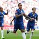 Chelsea merayakan gol Enzo Fernandez saat menyingkirkan Leeds di FA Cup