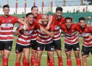 Madura United merayakan kemenangan penting pada Hasil Liga 1 BRI Super League