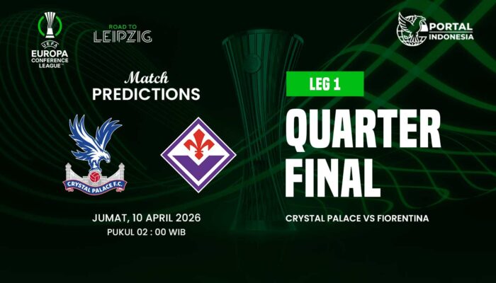 Prediksi Fiorentina vs Crystal Palace: Leg Pertama di Selhurst Park Bisa Menentukan Arah Perempat Final
