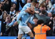 klasemen epl man city selebrasi pemain setelah menang