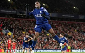 Hasil Liverpool vs PSG: Dembele Permalukan Liverpool di Anfield, PSG Melaju dengan Agregat 4-0