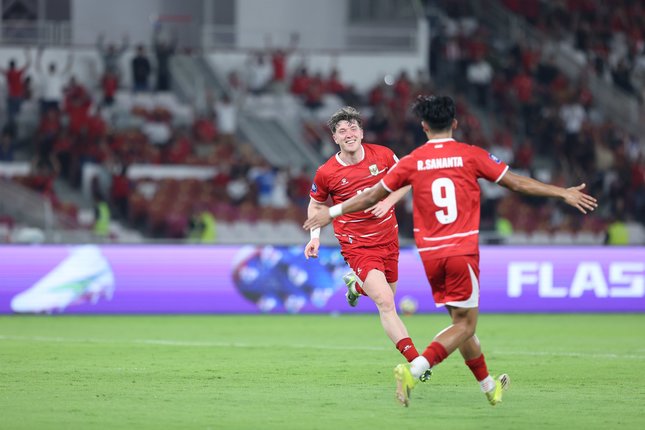 Pemain Timnas Indonesia dalam laga internasional
