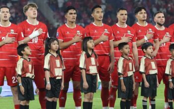 Skuad Timnas Indonesia sebelum laga internasional