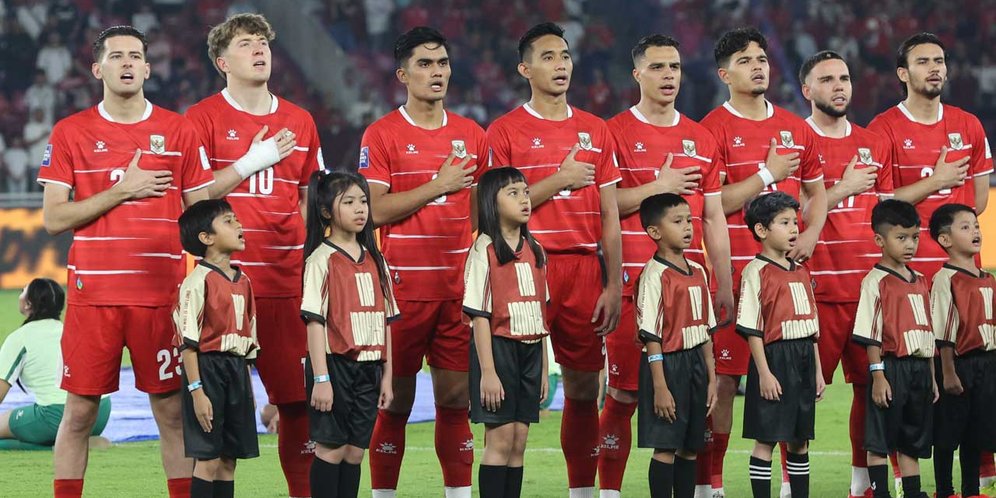 Skuad Timnas Indonesia sebelum laga internasional