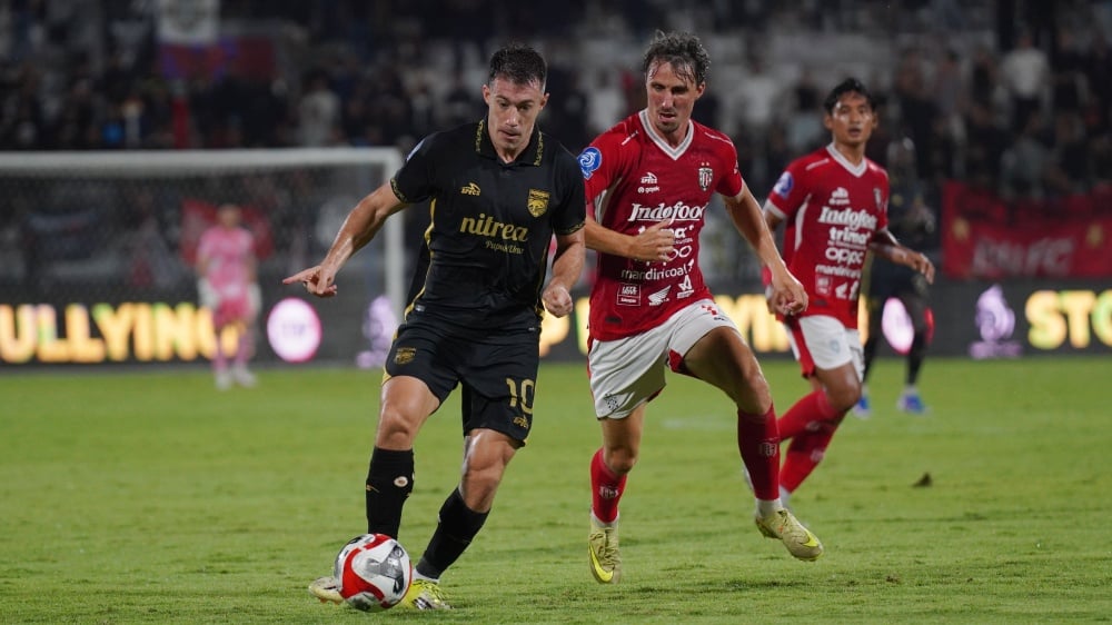 Borneo FC melawan Bali United di Super League