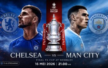FA Cup final 2026 Chelsea vs Manchester City di Wembley