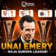Unai Emery bersama Aston Villa jelang final Europa League dengan rekor empat gelar juara kompetisi Eropa.