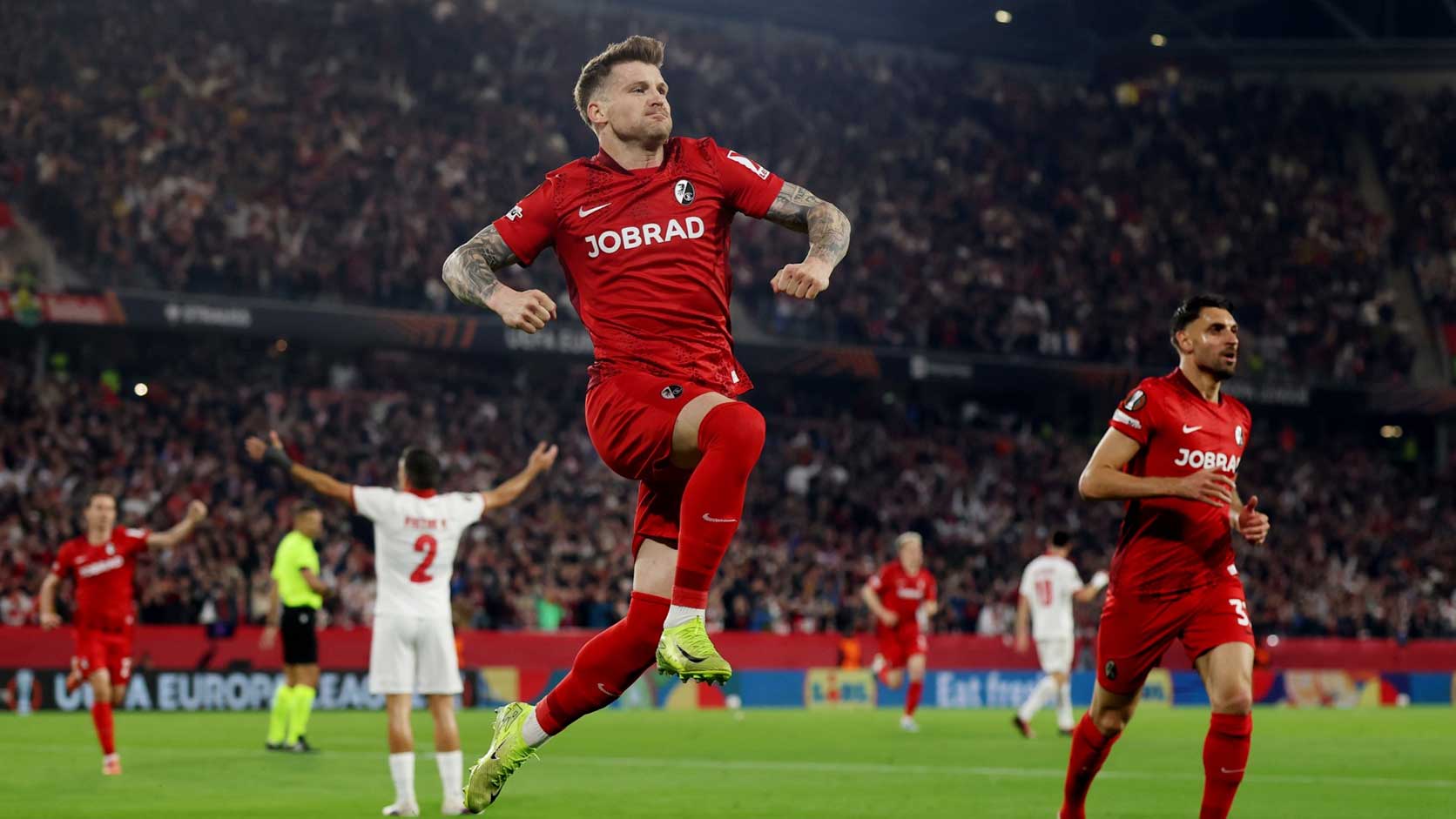 Pemain Freiburg final UEFA Europa League 2025/2026 yang menjadi duel kejutan musim ini.