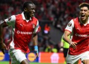 freiburg vs braga pemain Braga merayakan gol