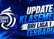 Update klasemen liga 1 terbaru BRI Super League 2025/26