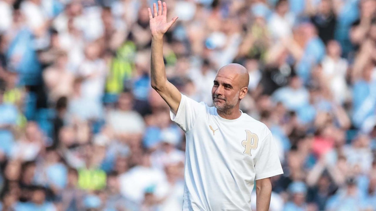 pep guardiola tinggalkan man city