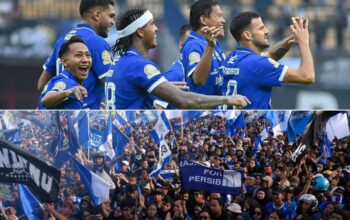 Persib Bandung dan Bobotoh dalam persaingan gelar BRI Super League