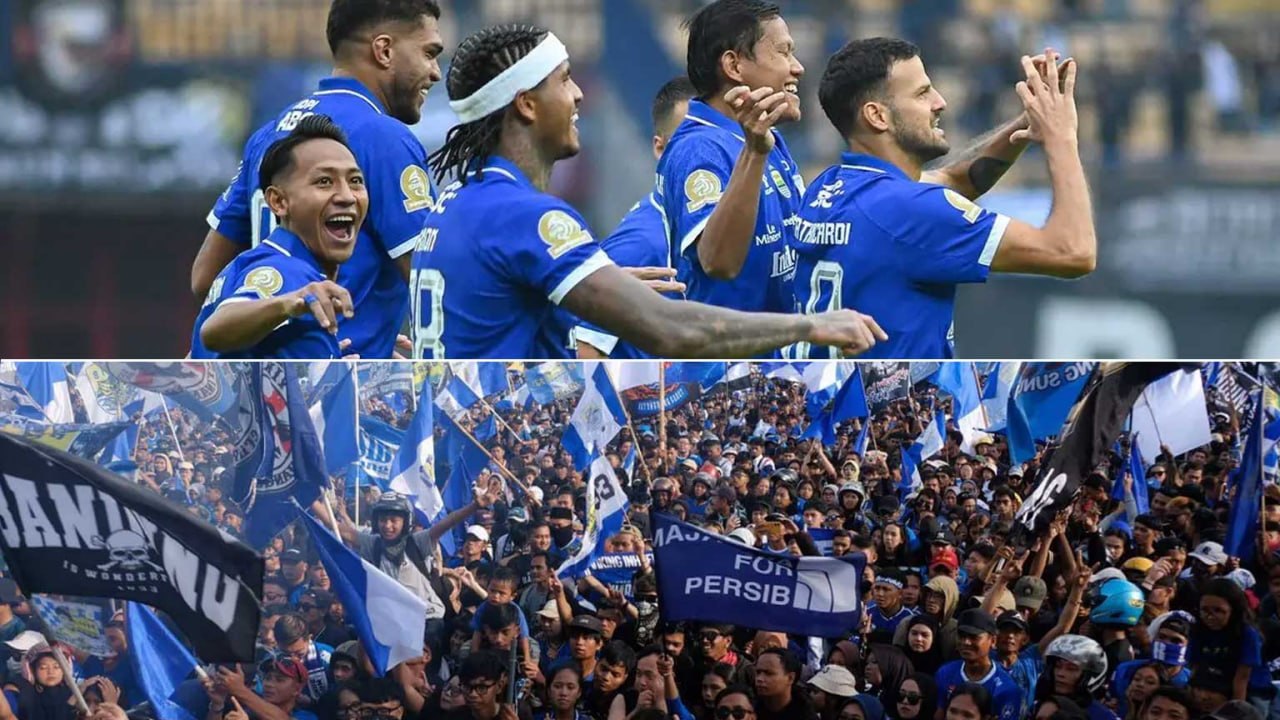 Persib dan Bobotoh setelah kemenangan atas Persija