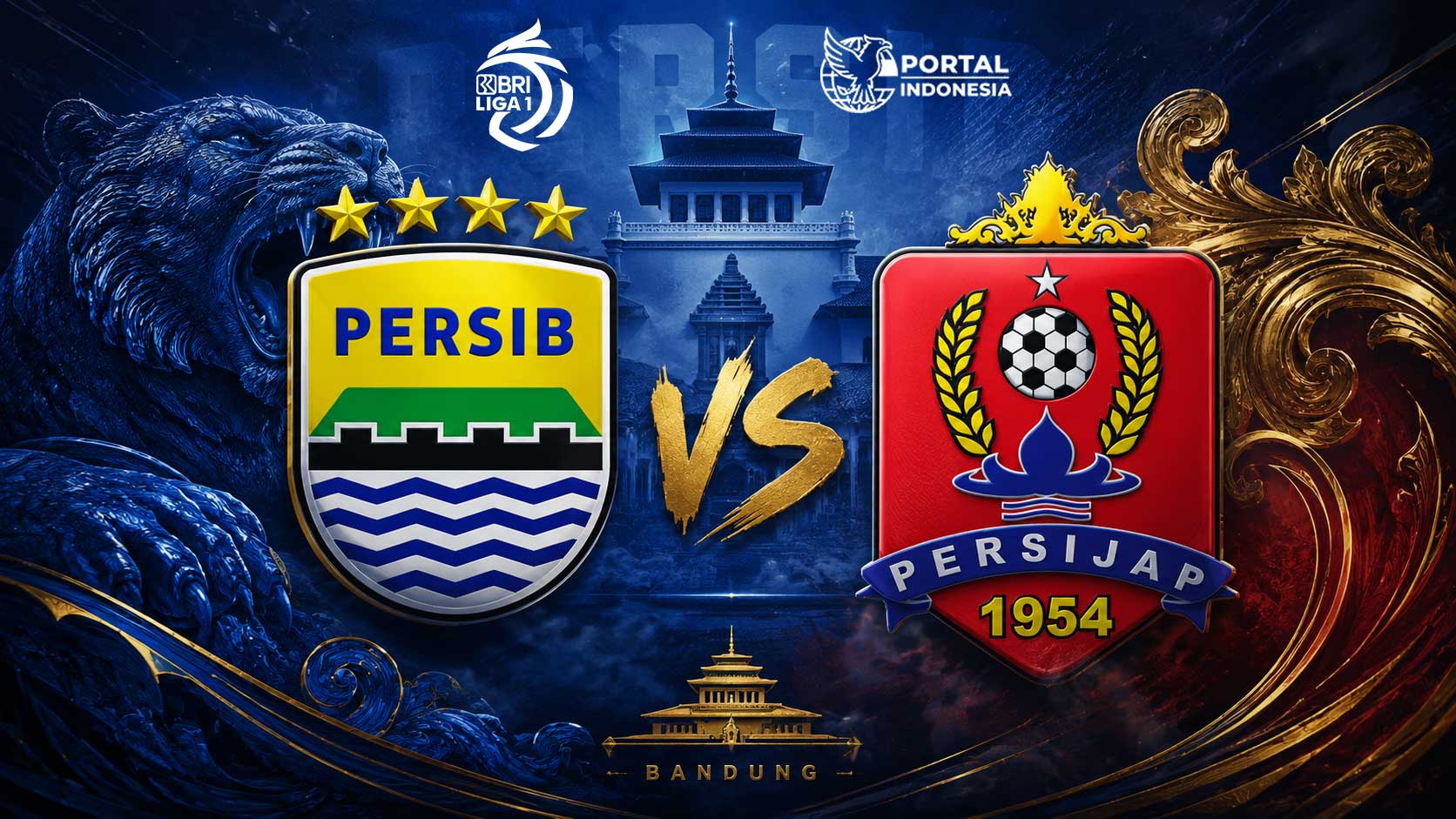 Persib Bandung bersiap menghadapi Persijap Jepara dalam laga penentuan juara BRI Super League 2025/2026.