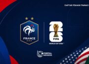 Grafis pengumuman skuad Timnas Prancis untuk Piala Dunia 2026