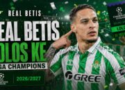 Real Betis lolos ke Liga Champions 2026 2027