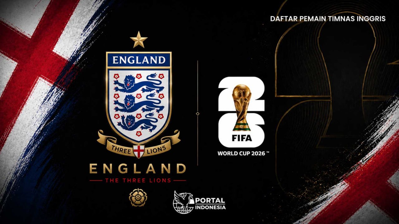 skuad inggris piala dunia 2026