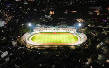 Stadion Segiri Samarinda untuk laga Persija vs Persib