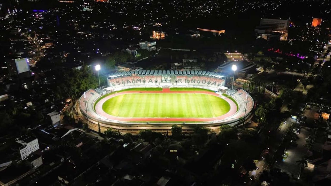 Stadion Segiri Samarinda untuk laga Persija vs Persib