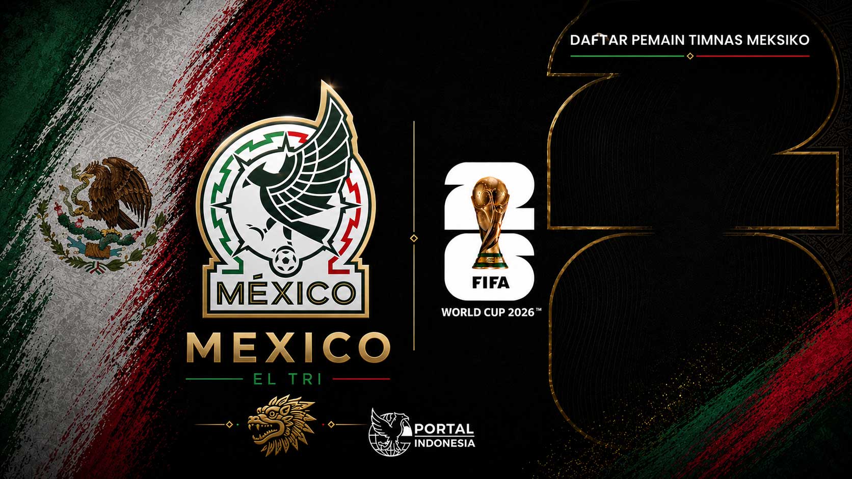 Skuad Mexico Piala Dunia 2026