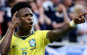 Hasil Piala Dunia 2026: Brasil Bantai Skotlandia 3-0, Vinicius Junior Cetak Dua Gol untuk Tim Samba