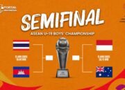 Jadwal Semifinal AFF U19 Hari Ini: Indonesia vs Australia, Thailand vs Kamboja Berebut Tiket Final