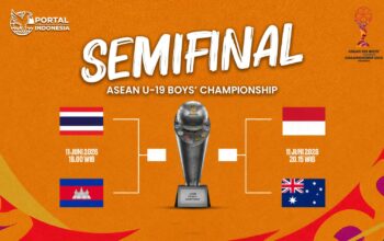 Jadwal Semifinal AFF U19 Hari Ini: Indonesia vs Australia, Thailand vs Kamboja Berebut Tiket Final