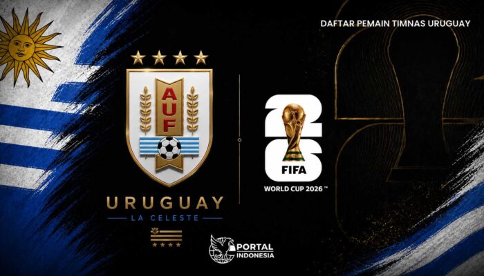 Skuad Uruguay Piala Dunia 2026 Resmi Diumumkan, Valverde Pimpin Generasi Baru La Celeste