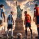 Argentina vs Spanyol pada final Piala Dunia 2026 yang mempertemukan Lionel Messi dan Lamine Yamal.