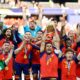 Juara Piala Dunia 2026 Spanyol merayakan kemenangan atas Argentina setelah gol Ferran Torres di final.