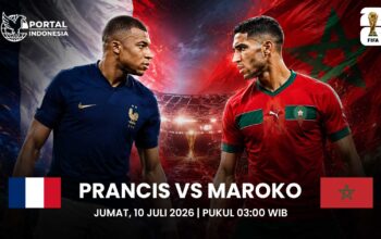 Jadwal Prancis vs Maroko di 8 Besar Piala Dunia 2026: Jam Berapa dan Tayang di Mana?