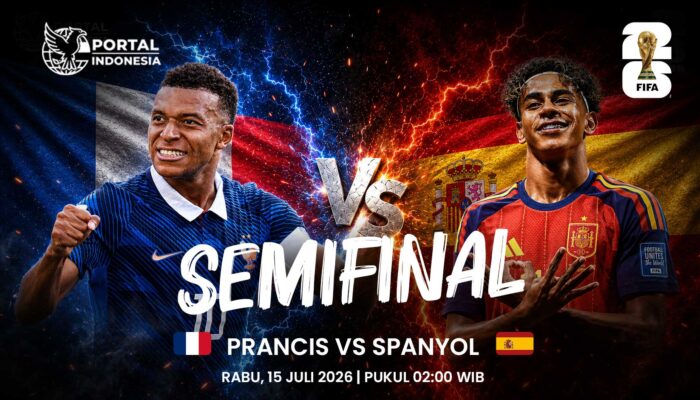 Jadwal Prancis vs Spanyol: Duel Panas Semifinal Piala Dunia 2026 Dini Hari Nanti