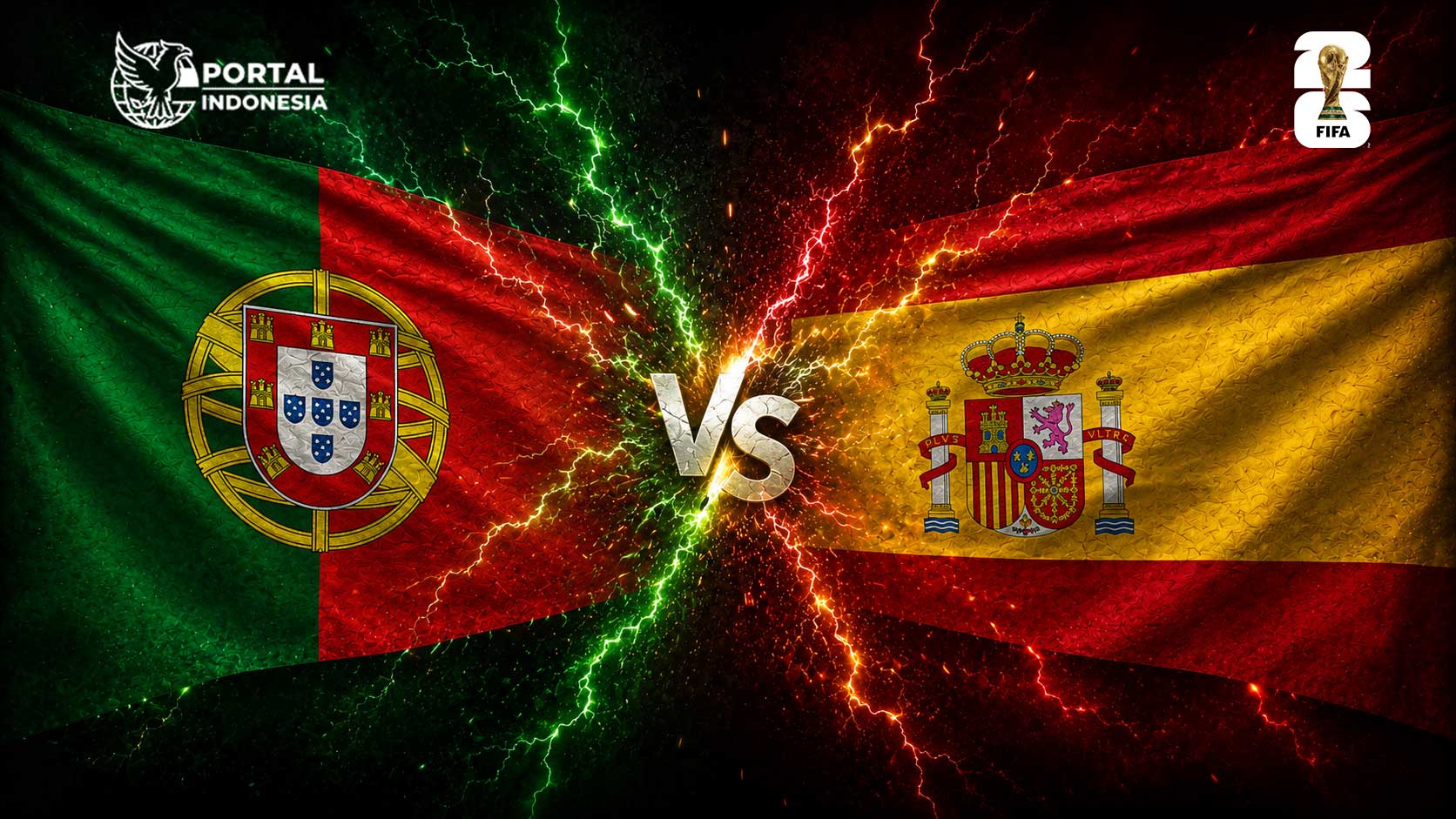 Prediksi Portugal vs Spanyol Piala Dunia 2026