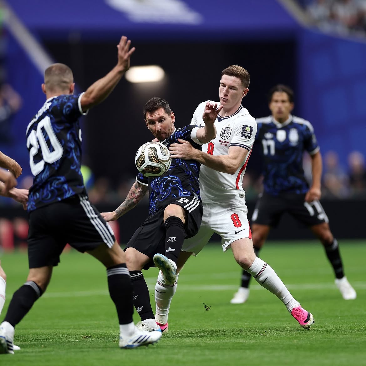 Hasil Argentina vs Inggris 2-1 pada semifinal Piala Dunia 2026