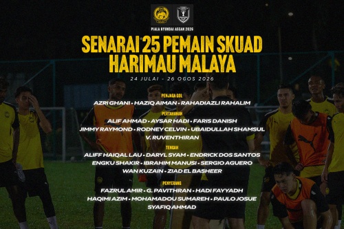 skuad malaysia asean cup 2026