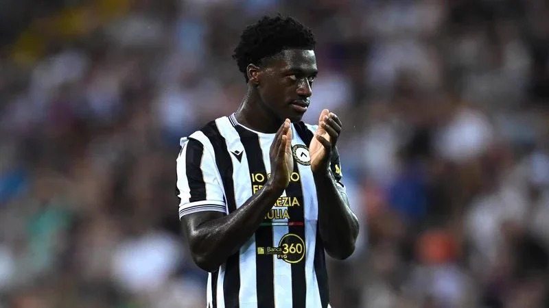 James Abankwah bersama Udinese pada 2026