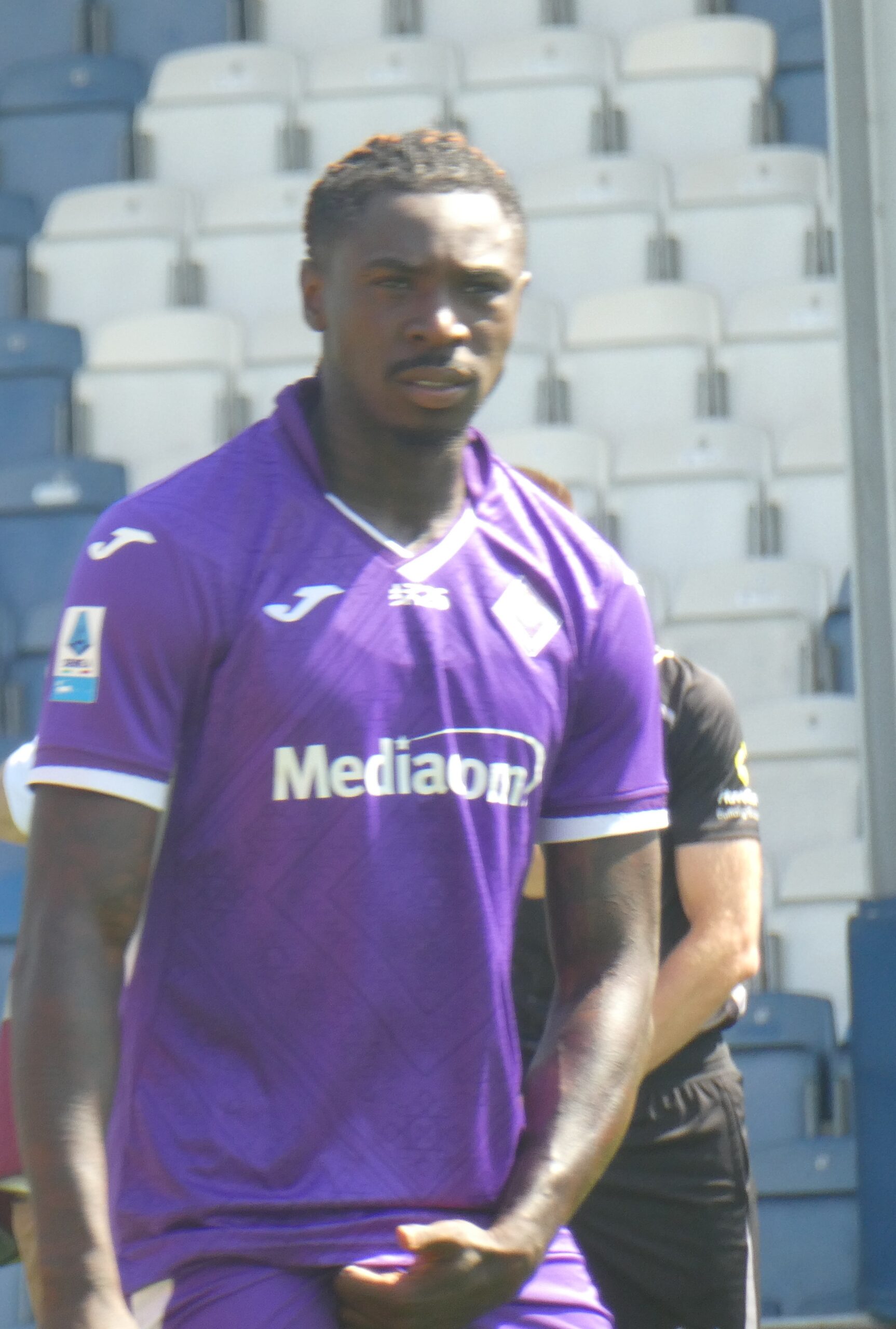 Moise Kean bersama Fiorentina pada laga uji coba 2026
